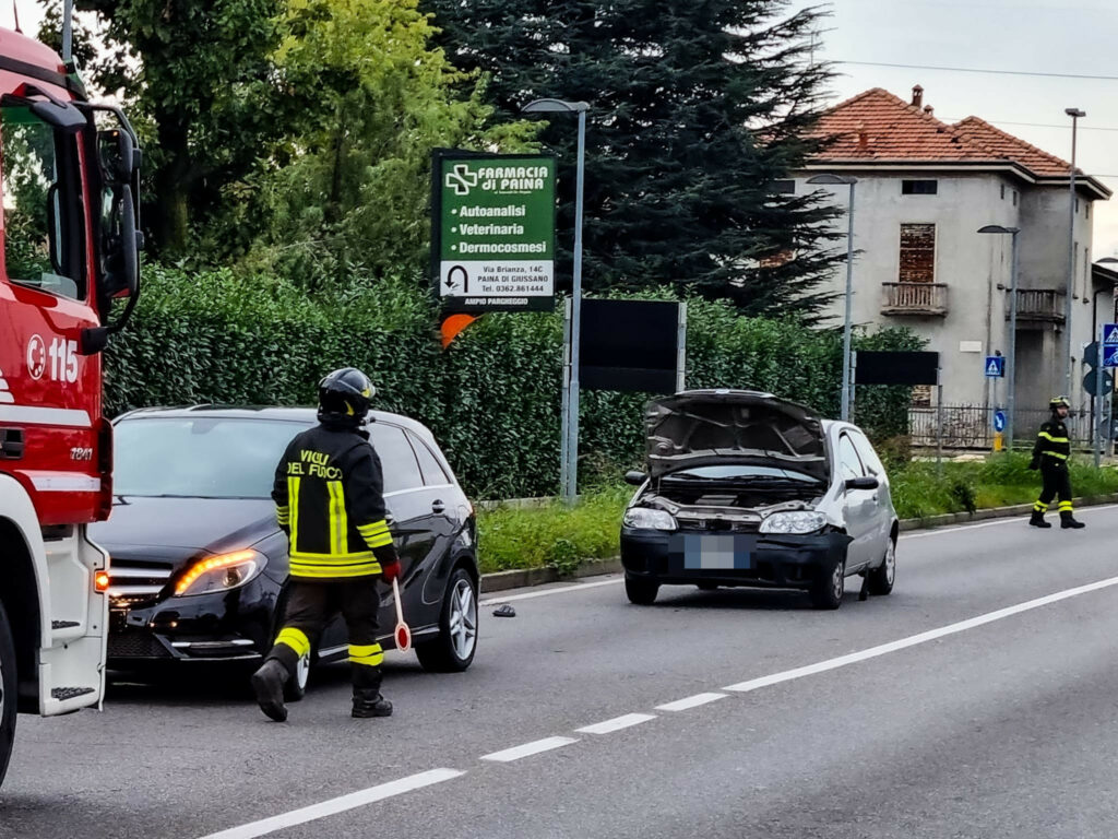 Incidente Giussano via Como