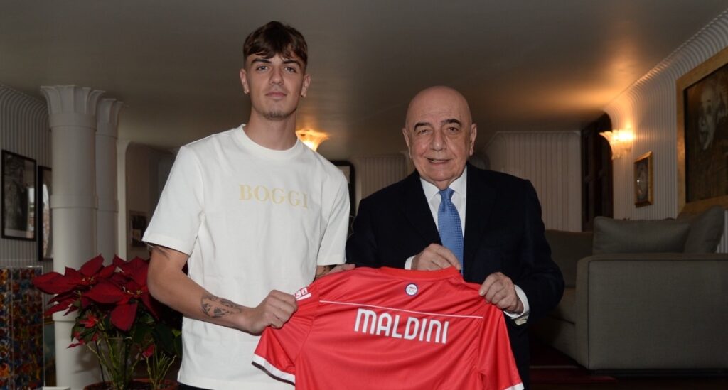 Calcio Serie A Ac Monza Daniel Maldini e Adriano Galliani - foto Buzzi/Ac Monza