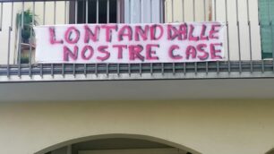 Monza Sant'Alessandro striscioni Serravalle