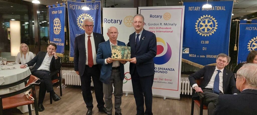 Carimate conviviale in interclub dei Distretti 2041 e 2042 del Rotary International