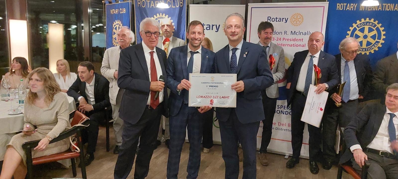 Carimate conviviale in interclub dei Distretti 2041 e 2042 del Rotary International