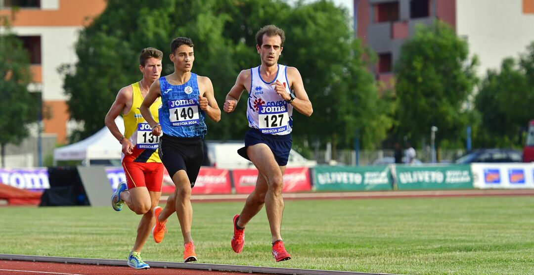 Atletica leggera Alfieri Luca 127 davanti a Pellegrini 140 Cavagna 131