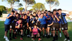 Calcio Renate esultanza Under 17 A Tolentino