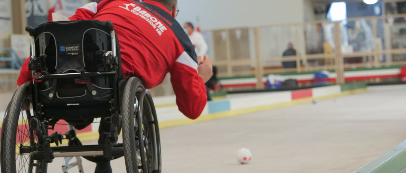 Bocce paralimpiche sitting - foto Fib