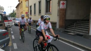 Monza staffetta Croce Rossa Italiana