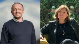 I candidati sindaco al ballottaggio di Paderno Dugnano, Roberto Boffi e Anna Varisco