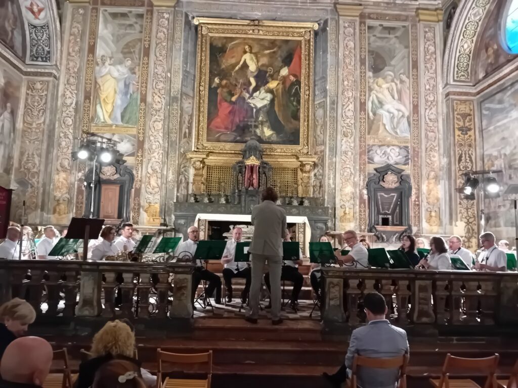 Meda corpo musicale concerto ricordo dell'avvocato Luigi Antona Traversi