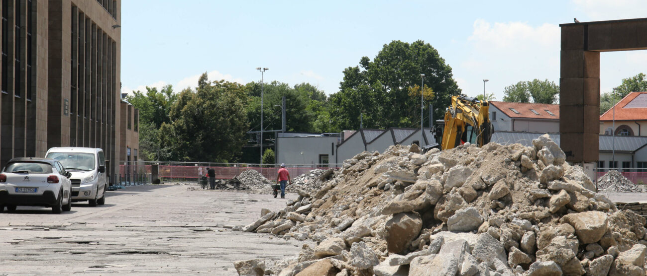 Monza piazza Cambiaghi - foto Radaelli