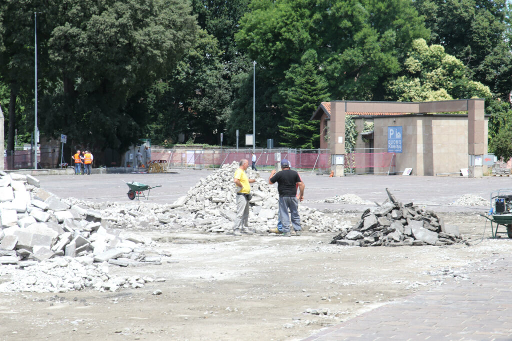 Monza piazza Cambiaghi - foto Radaelli