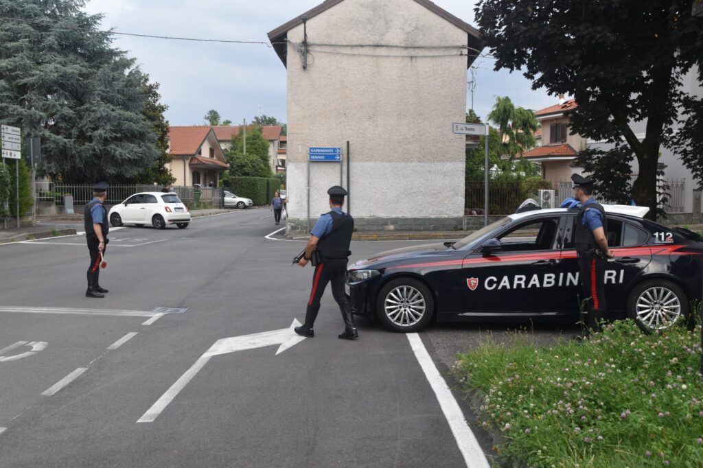 Controlli carabinieri parco Groane