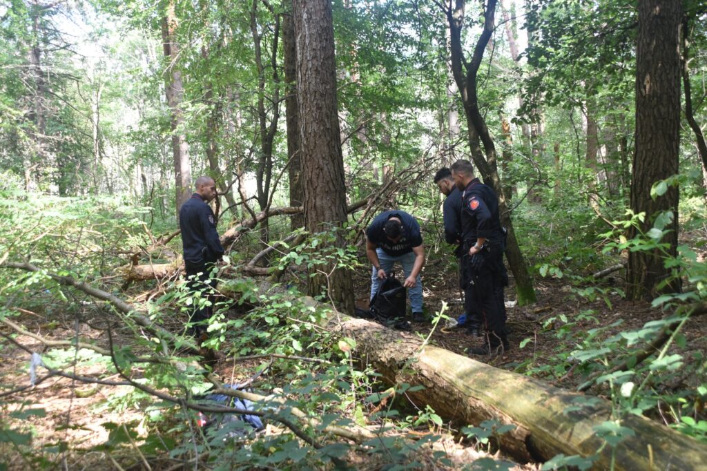 Controlli carabinieri parco Groane