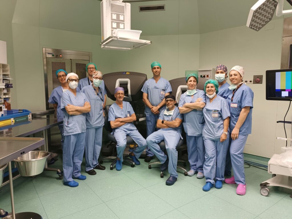 Irccs San Gerardo Monza Intervento neurinoma Equipe sala operatoria