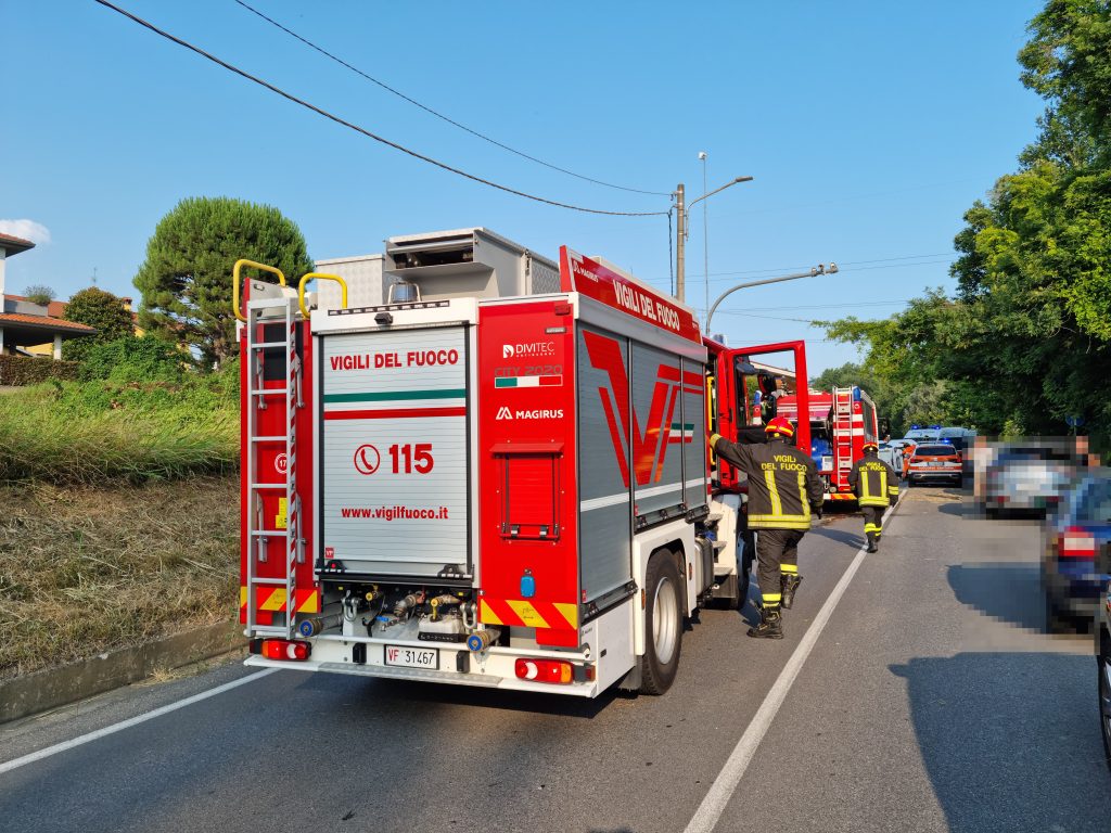 Veduggio con Colzano incidente 17 luglio 2024