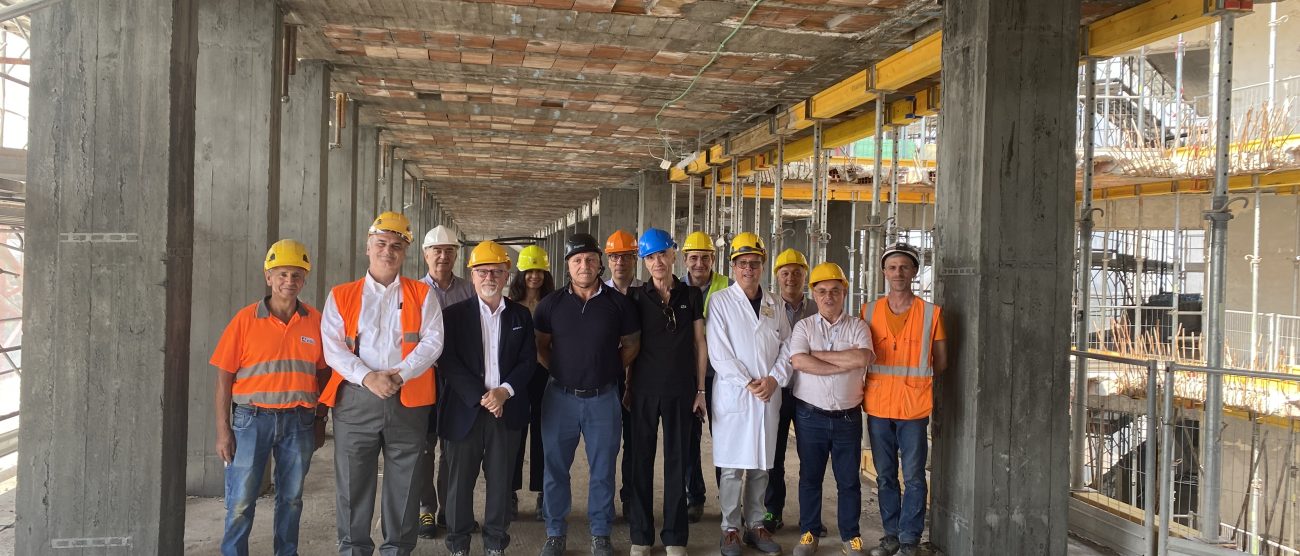 Monza ospedale San Gerardo Fase 4 cantiere