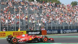 F1 Gp Italia 2024 Monza prove libere Ferrari - foto Fabrizio Radaelli