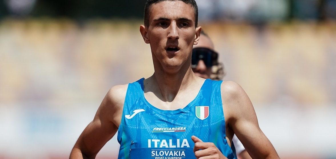 Atletica Fumagalli Riccardo in maglia azzurra