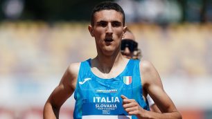 Atletica Fumagalli Riccardo in maglia azzurra