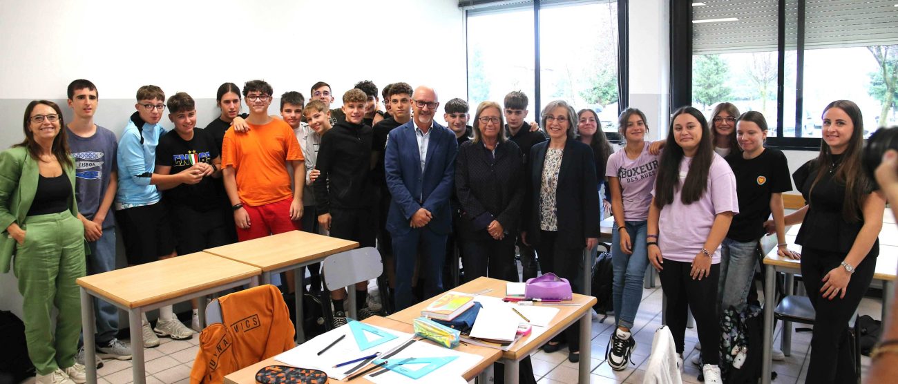 Monza primo giorno di scuola sottosegretario Paola Frassinetti - foto Radaelli