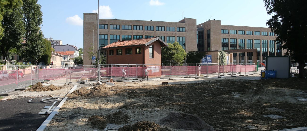 Monza piazza Cambiaghi - foto Radaelli