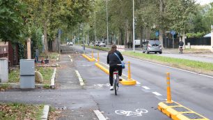 Monza ciclabile via Correggio