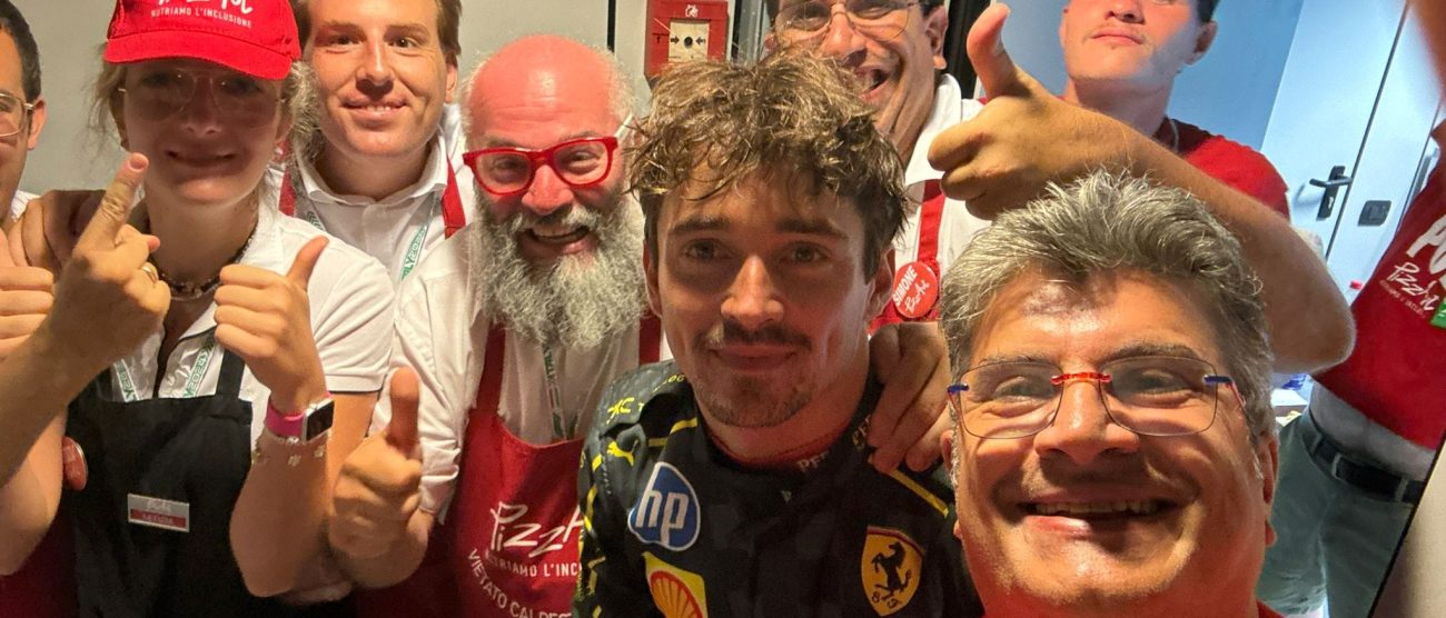 F1 Gp d'Italia Monza Leclerc e Pizzaut