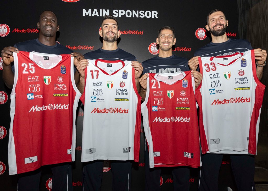 Mediaworld main sponsor Pallacanestro Olimpia Milano