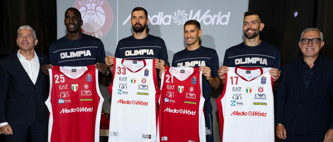 Mediaworld main sponsor Pallacanestro Olimpia Milano