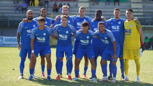 Calcio Folgore Caratese sqadra a Sant'Angelo 2024