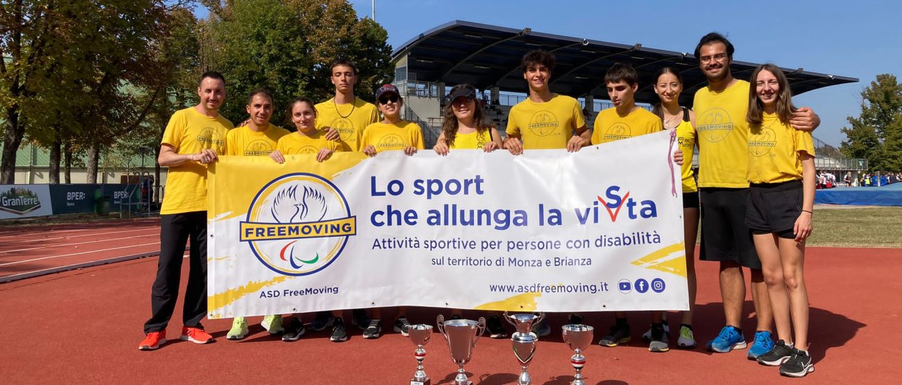 Monza I para-atleti e i volontari dell'associazione FreeMoving invitano alla RunAble