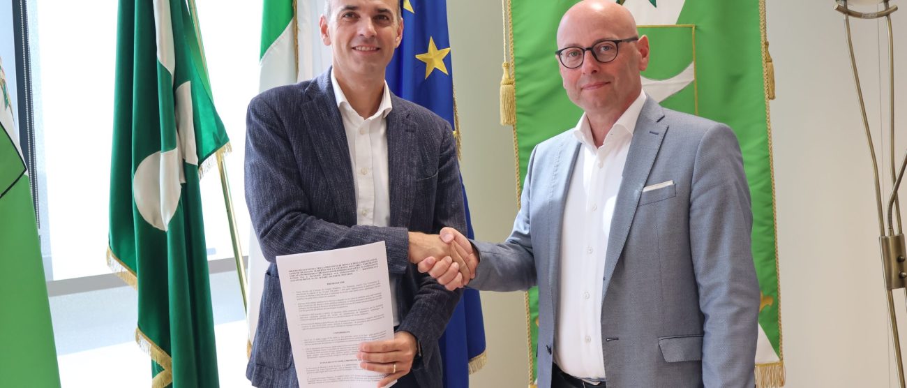 Presidente della Provincia Mb Luca Santambrogio e sindaco Cesano Maderno Gianpiero Bocca