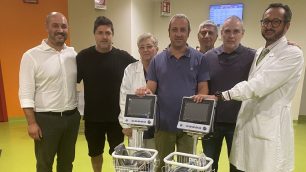 Irccs San Gerardo Monza donazione monitor