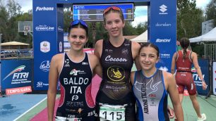 Lissone Triathlon da sinistra Baldo Broggini Lovisi - Porto Sant'Elpidio