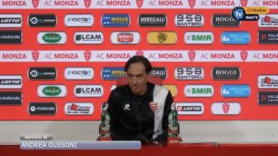 Alessandro Nesta in conferenza stampa alla vigilia di Monza-Inter