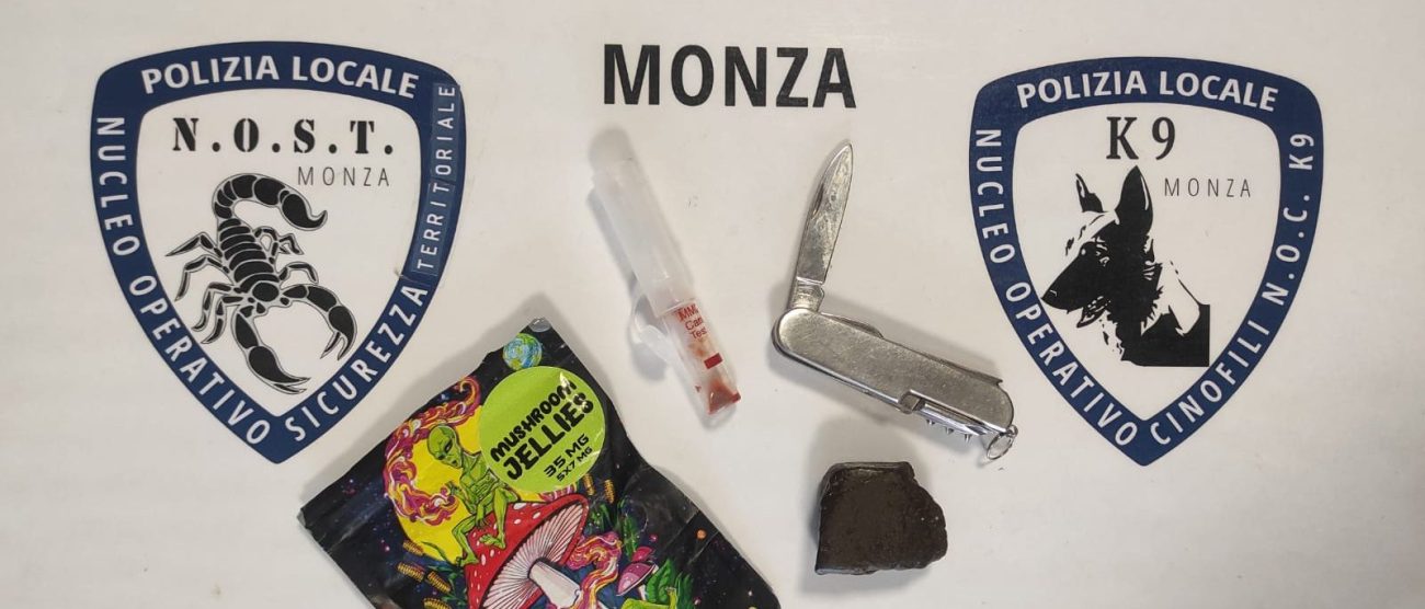 Monza sequestro droga Nost