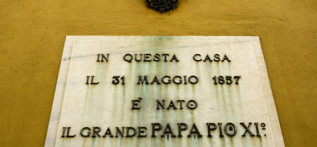 Desio casa natale papa Pio XI