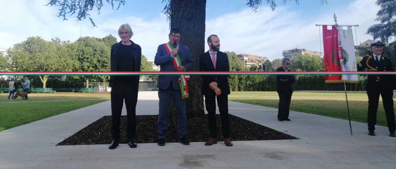 L'inaugurazione di piazza Gioia a Nova Milanese