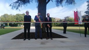 L'inaugurazione di piazza Gioia a Nova Milanese