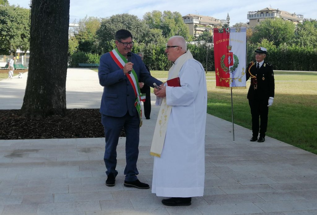 L'inaugurazione di piazza Gioia a Nova Milanese