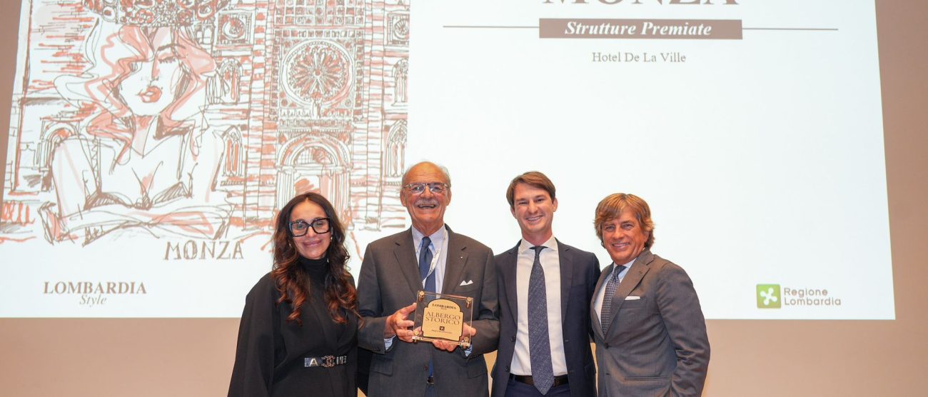 Regione Lombardia premio Hotel de la Ville