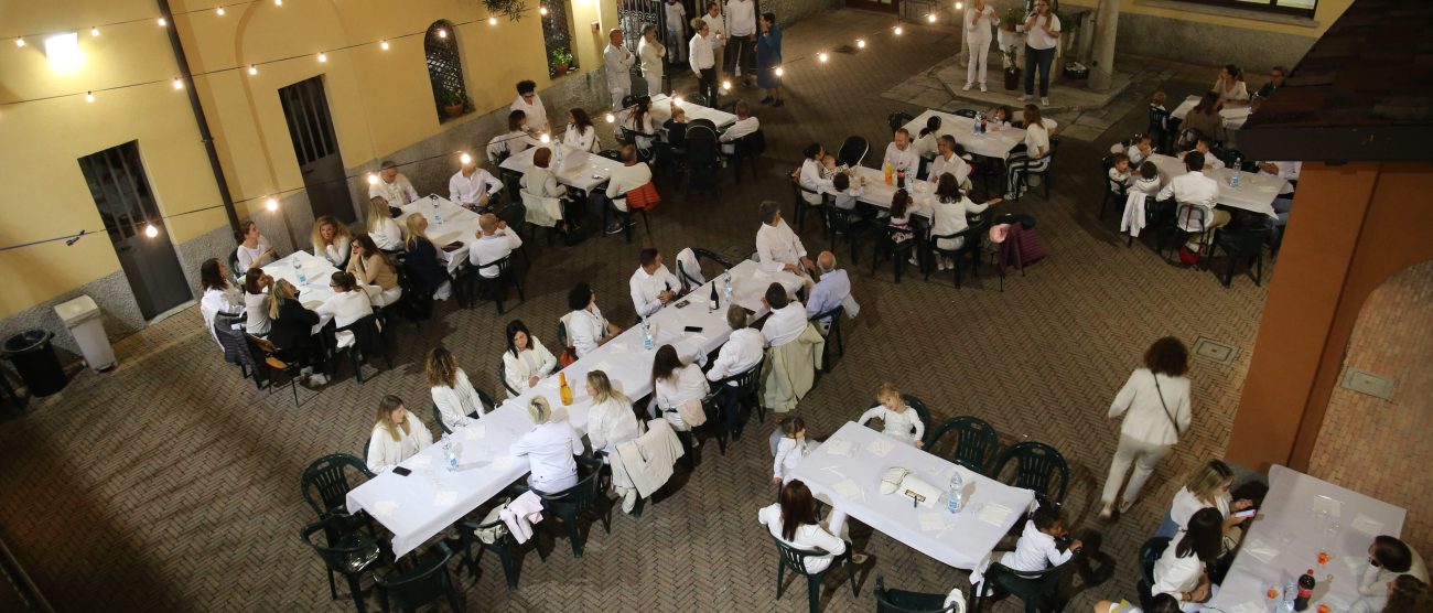 Monza Cena in bianco scuola Tonoli - foto Radaelli