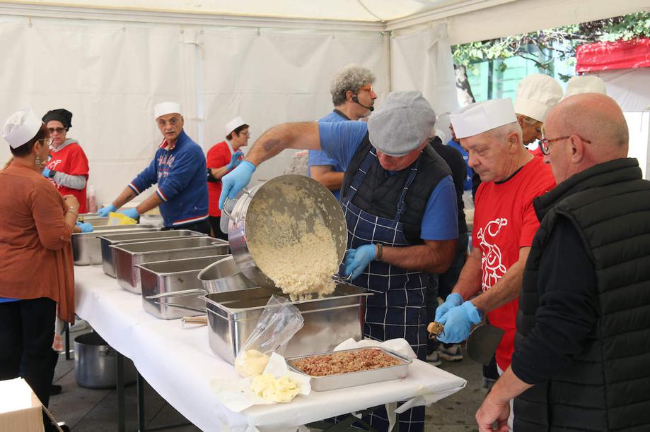 Monza Risottata benefica Ti do una mano - foto Radaelli