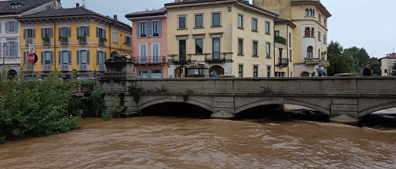 Maltempo Monza 8 ottobre Lambro